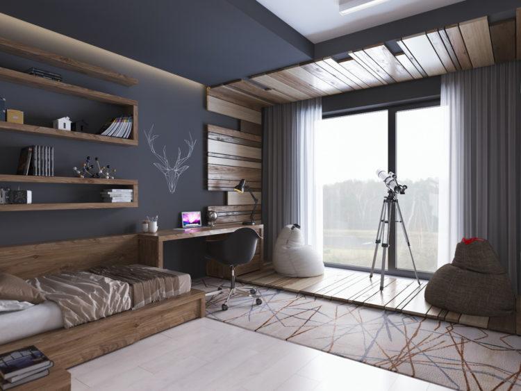 200 идей дизайна интерьера комнаты подростка с фото ?