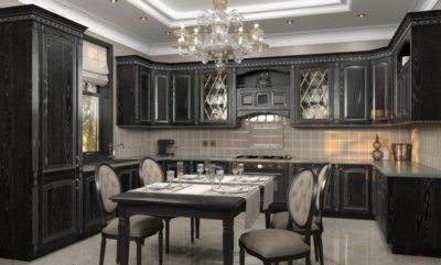 200 идей дизайна интерьера кухни классика с фото ?
