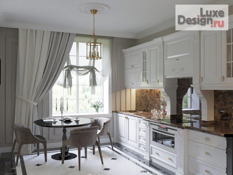 200 идей дизайна интерьера кухни классика с фото ?