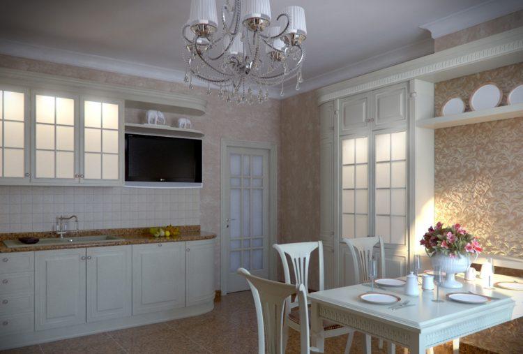 200 идей дизайна интерьера кухни классика с фото ?