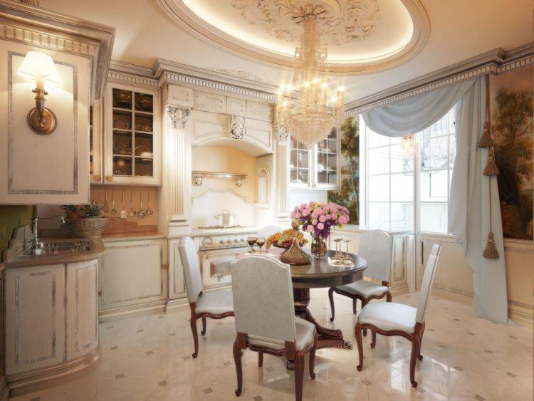200 идей дизайна интерьера кухни классика с фото ?