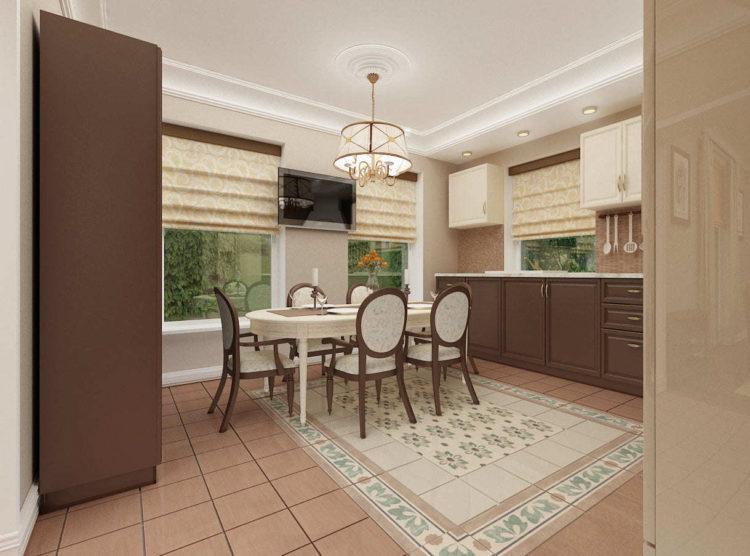 200 идей дизайна интерьера кухни классика с фото ?