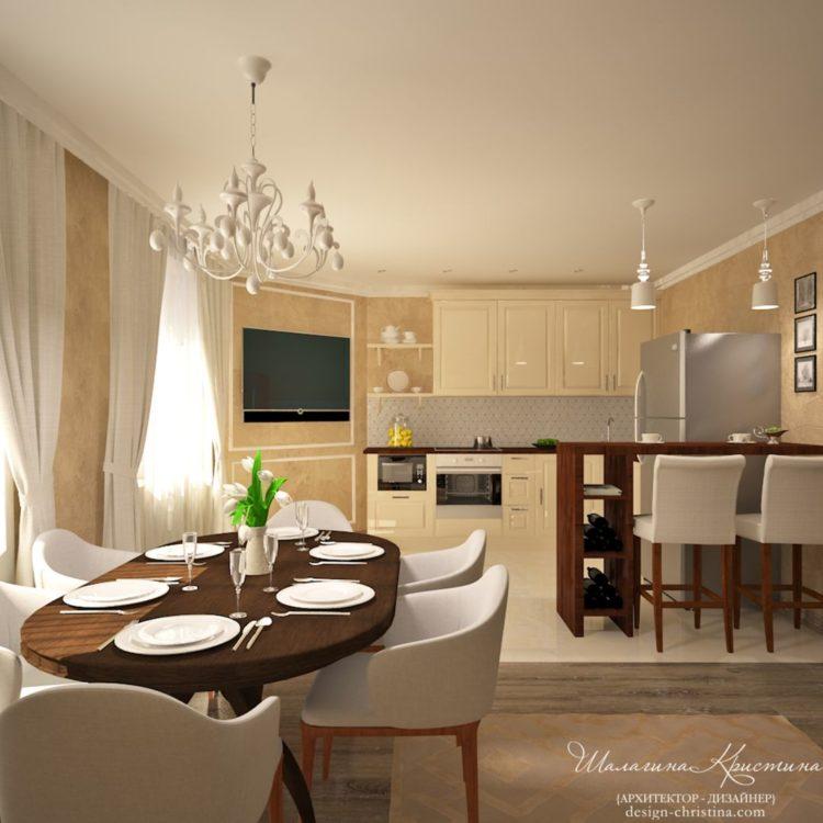 200 идей дизайна интерьера кухни классика с фото ?