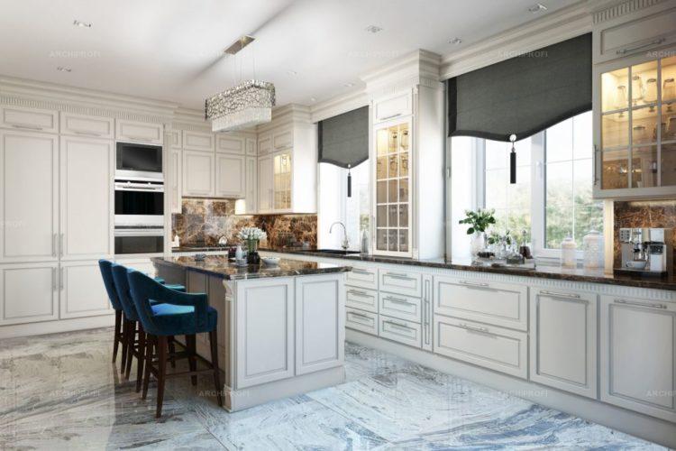 200 идей дизайна интерьера кухни классика с фото ?