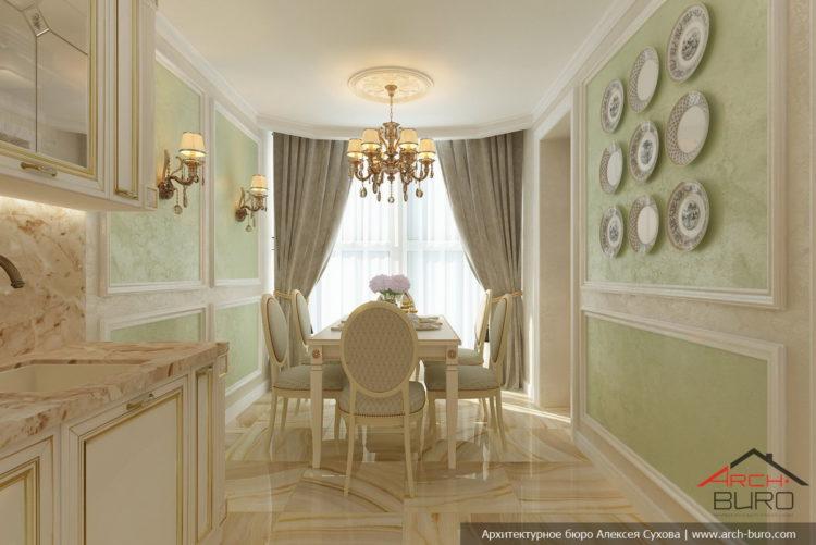 200 идей дизайна интерьера кухни классика с фото ?