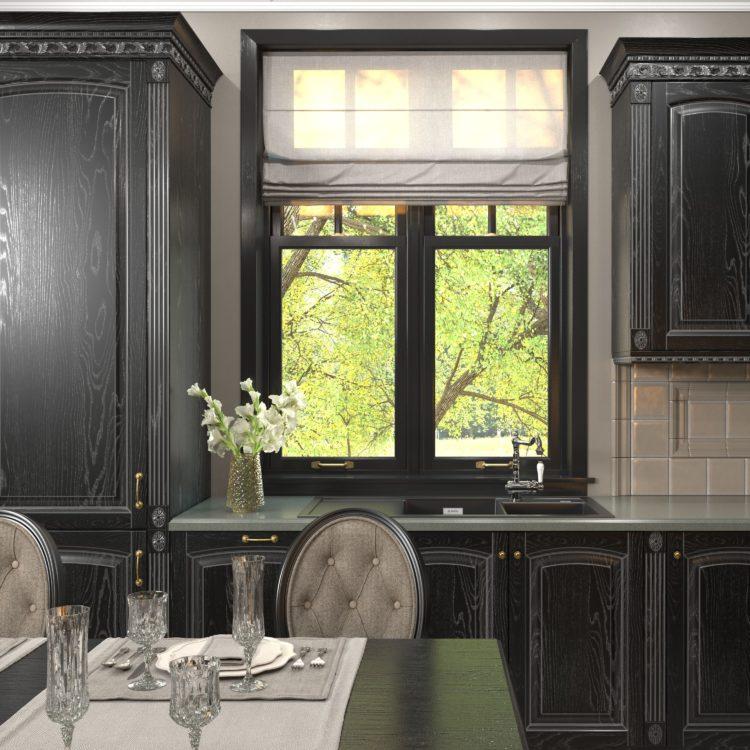 200 идей дизайна интерьера кухни классика с фото ?