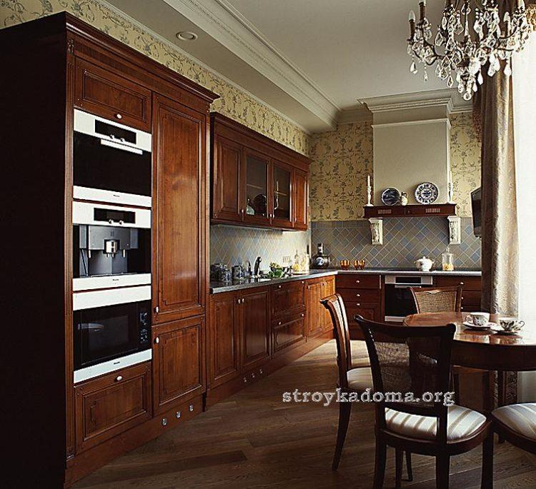200 идей дизайна интерьера кухни классика с фото ?