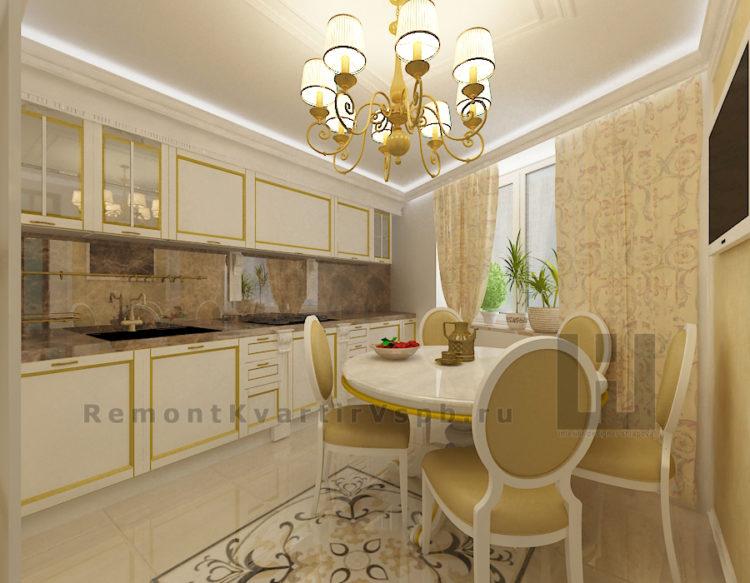 200 идей дизайна интерьера кухни классика с фото ?