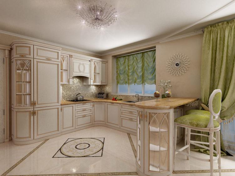200 идей дизайна интерьера кухни классика с фото ?