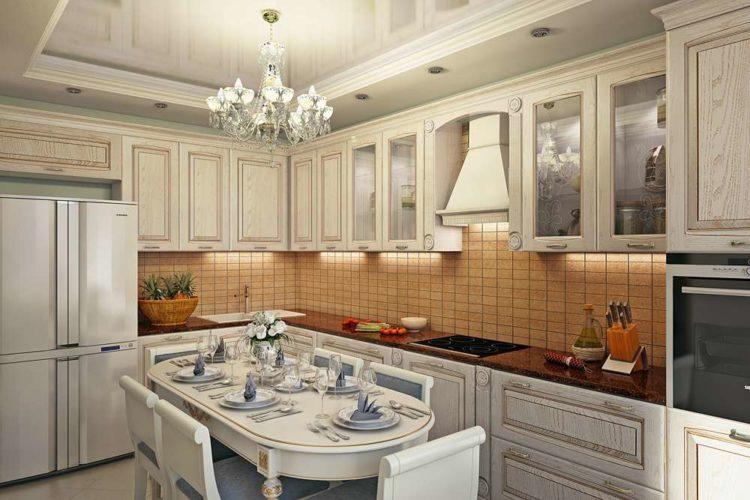 200 идей дизайна интерьера кухни классика с фото ?