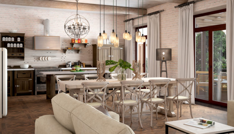 200 идей дизайна интерьера кухни-столовой с фото ?