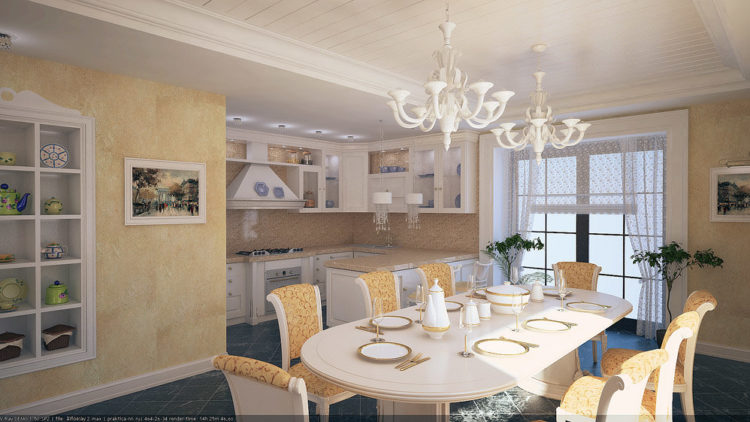 200 идей дизайна интерьера кухни-столовой с фото ?