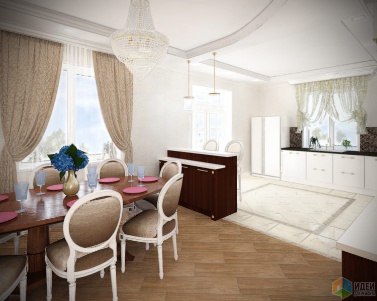 200 идей дизайна интерьера кухни-столовой с фото ?