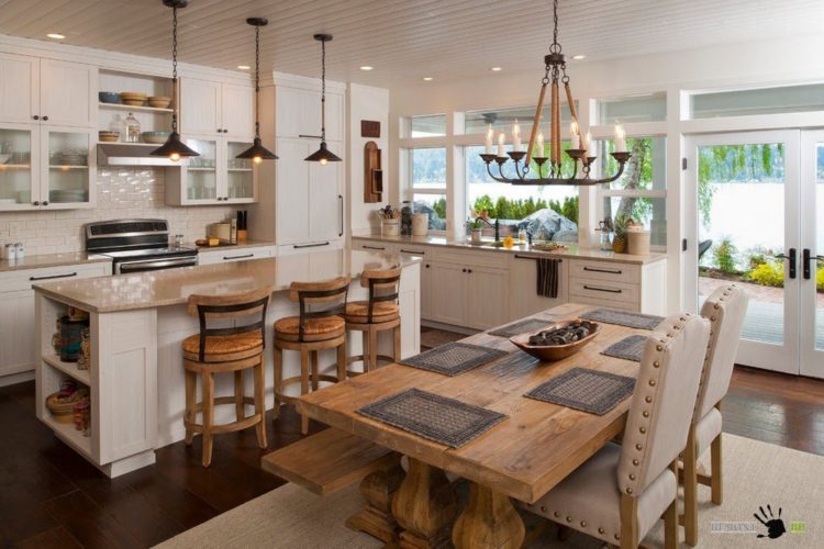 200 идей дизайна интерьера кухни-столовой с фото ?