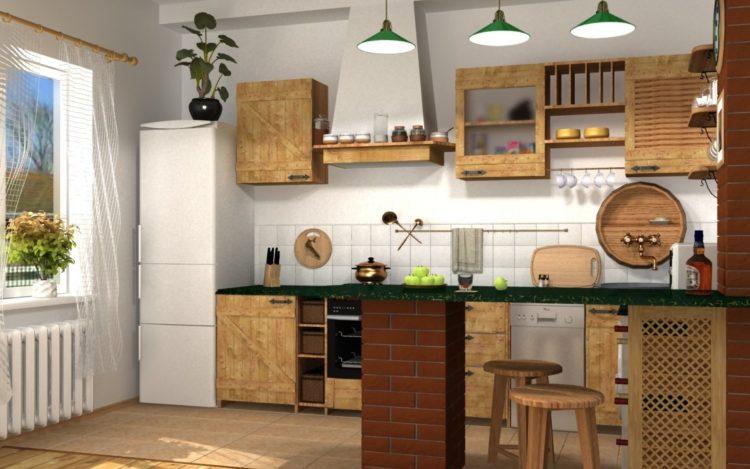 200 идей дизайна интерьера кухни в деревенском стиле с фото ?