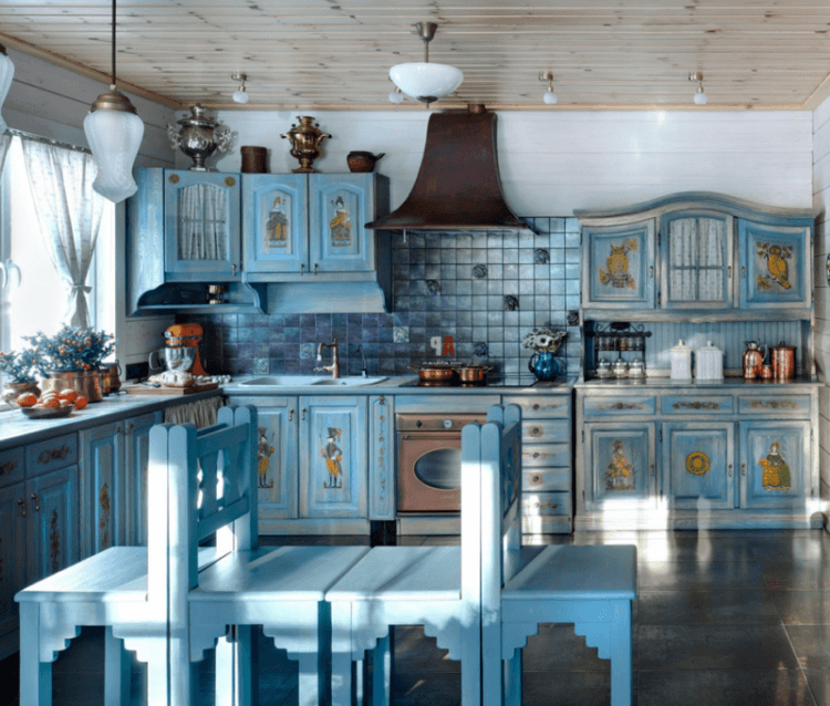 200 идей дизайна интерьера кухни в деревенском стиле с фото ?