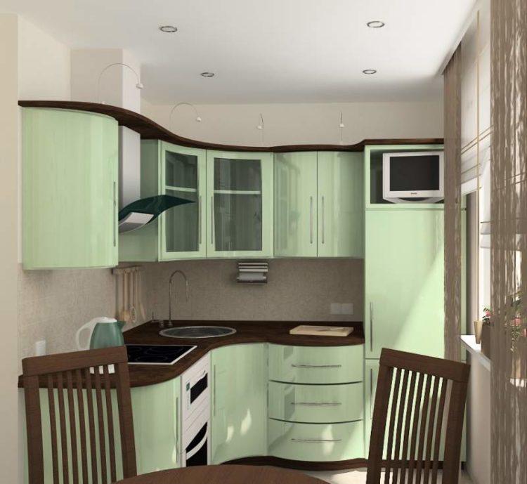 200 идей дизайна интерьера кухни в хрущевке с фото ?