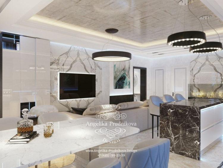 200 идей дизайна интерьера кухни в стиле хай-тек с фото ?