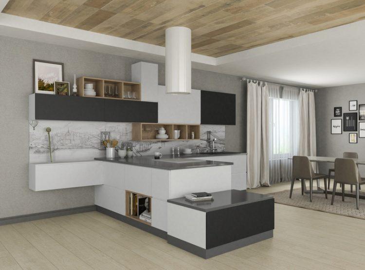 200 идей дизайна интерьера кухни в стиле хай-тек с фото ?