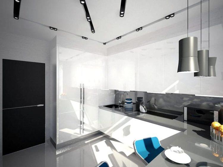 200 идей дизайна интерьера кухни в стиле хай-тек с фото ?