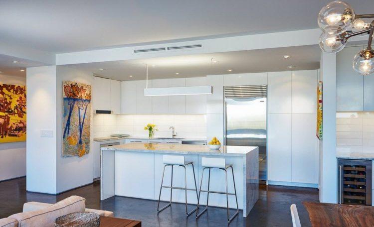 200 идей дизайна интерьера кухни в стиле хай-тек с фото ?