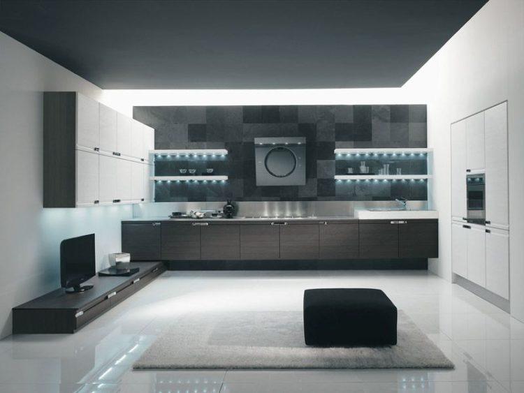 200 идей дизайна интерьера кухни в стиле хай-тек с фото ?