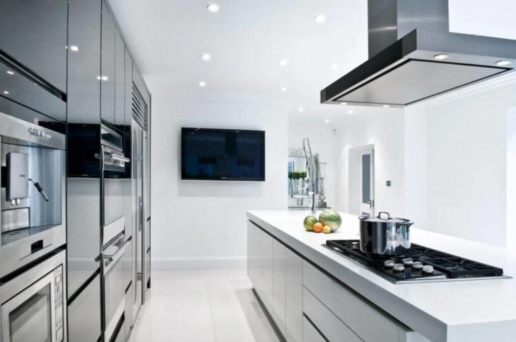 200 идей дизайна интерьера кухни в стиле хай-тек с фото ?