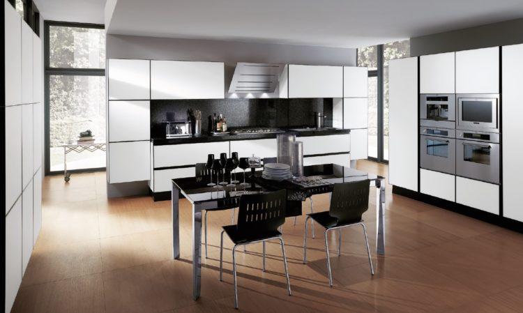 200 идей дизайна интерьера кухни в стиле хай-тек с фото ?