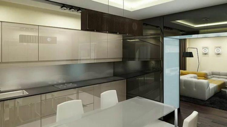 200 идей дизайна интерьера кухни в стиле хай-тек с фото ?