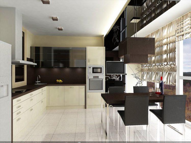 200 идей дизайна интерьера кухни в стиле хай-тек с фото ?