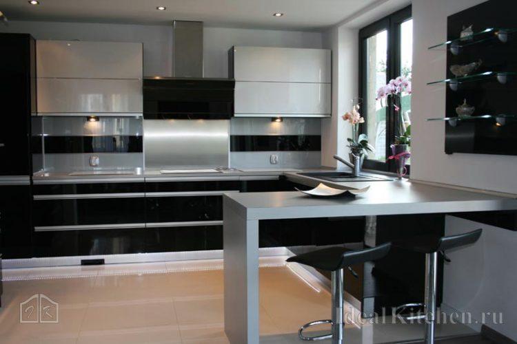 200 идей дизайна интерьера кухни в стиле хай-тек с фото ?