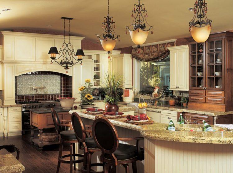 200 идей дизайна интерьера кухни в стиле кантри с фото ?