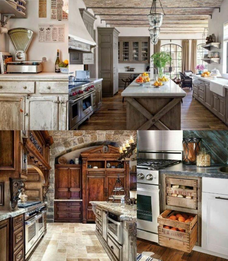 200 идей дизайна интерьера кухни в стиле кантри с фото ?