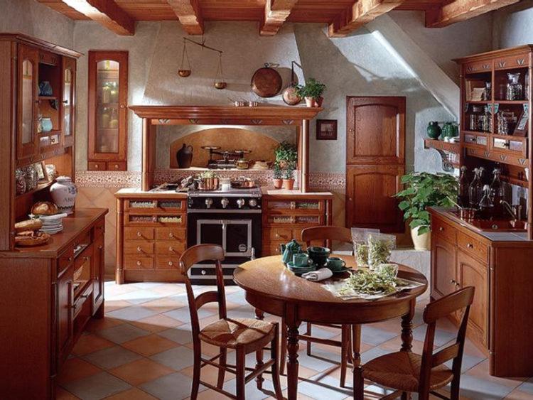 200 идей дизайна интерьера кухни в стиле кантри с фото ?