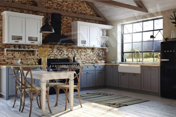 200 идей дизайна интерьера кухни в стиле кантри с фото ?