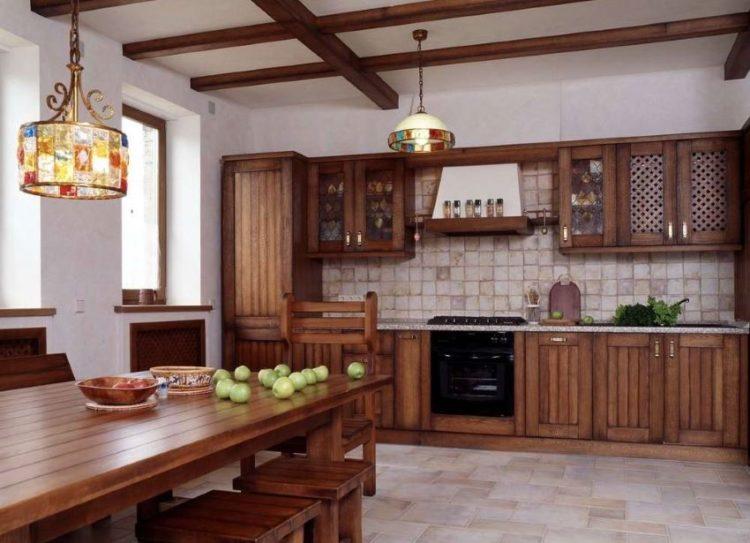 200 идей дизайна интерьера кухни в стиле кантри с фото ?