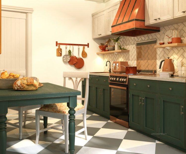 200 идей дизайна интерьера кухни в стиле кантри с фото ?