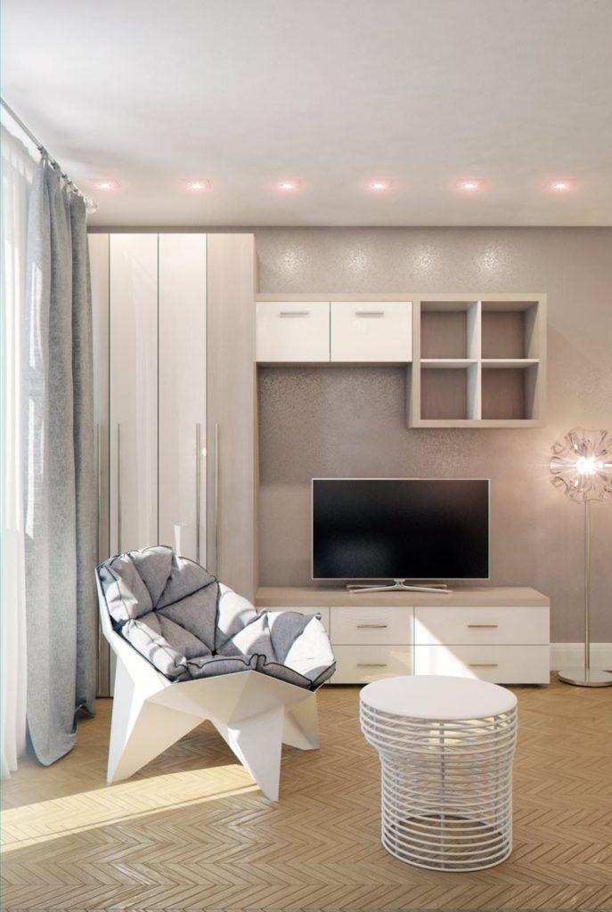 200 идей дизайна интерьера квартиры-студии 20 кв. м с фото ?