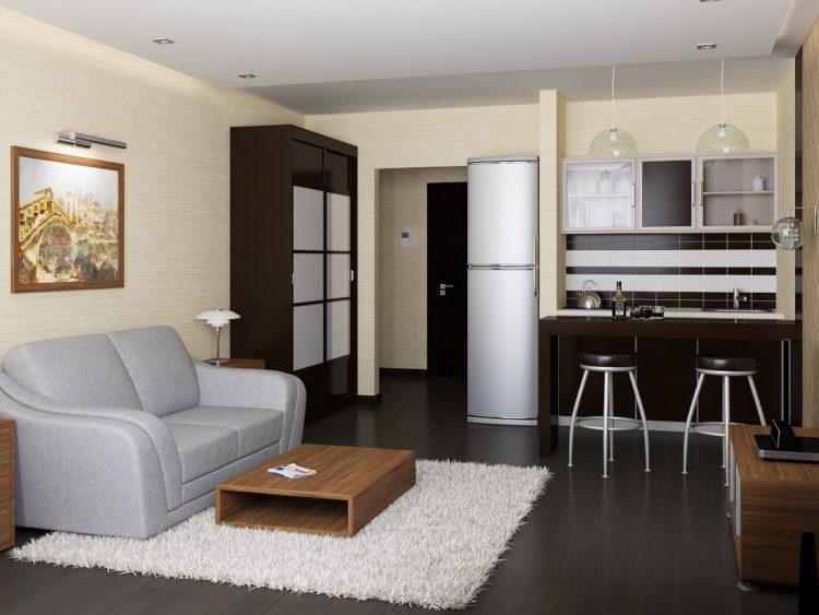 200 идей дизайна интерьера квартиры-студии 20 кв. м с фото ?