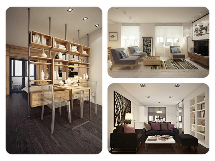 200 идей дизайна интерьера квартиры-студии 20 кв. м с фото ?