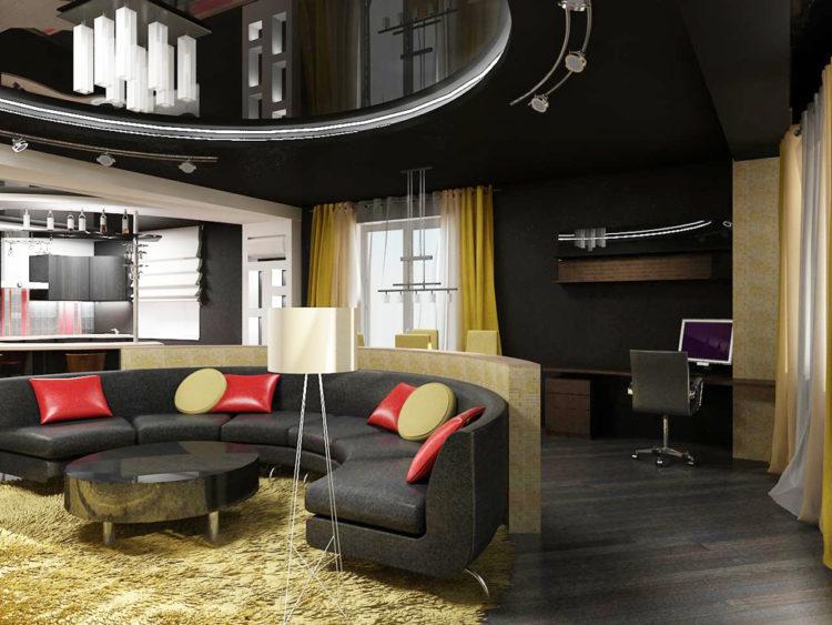 200 идей дизайна интерьера квартиры-студии 25 кв. м с фото ?