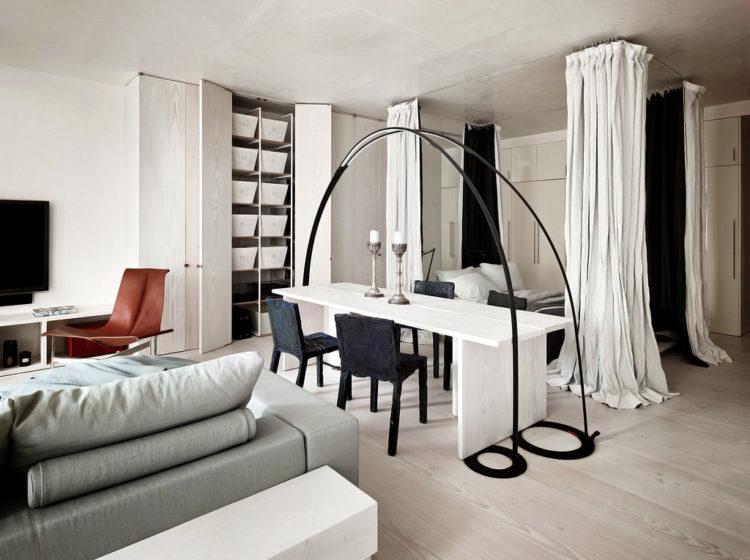 200 идей дизайна интерьера квартиры-студии 25 кв. м с фото ?