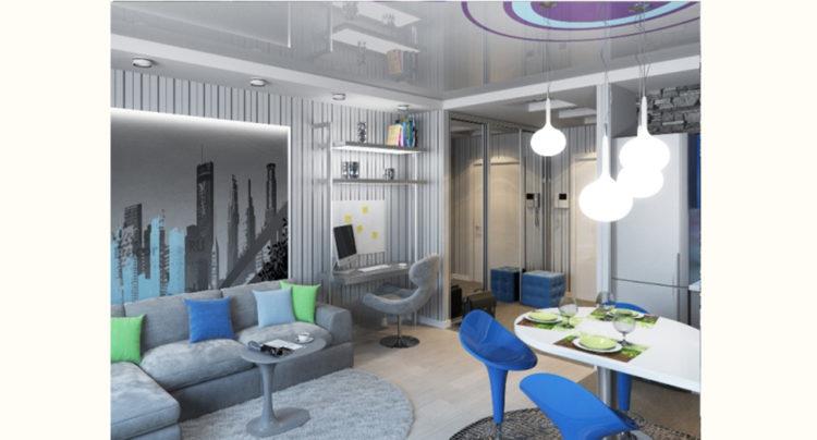 200 идей дизайна интерьера квартиры-студии 25 кв. м с фото ?