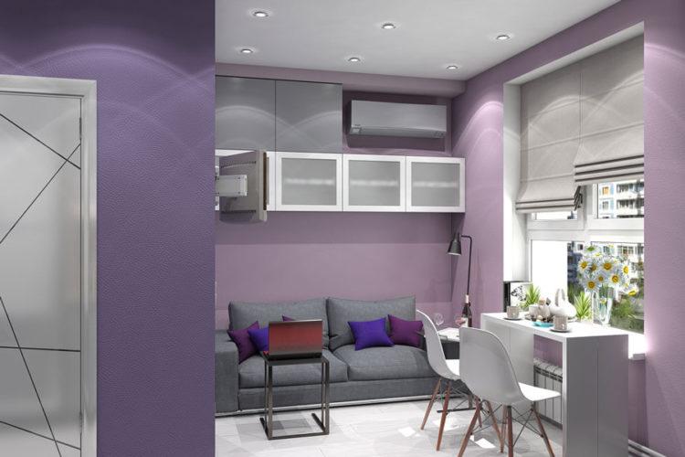 200 идей дизайна интерьера квартиры-студии 25 кв. м с фото ?