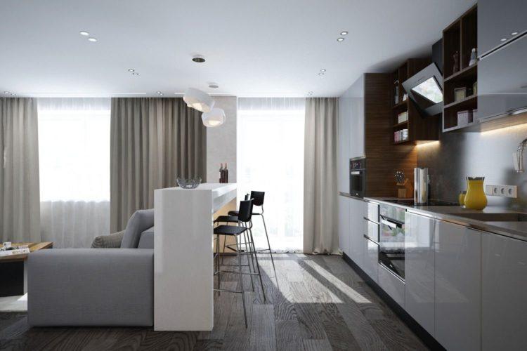 200 идей дизайна интерьера квартиры-студии 25 кв. м с фото ?