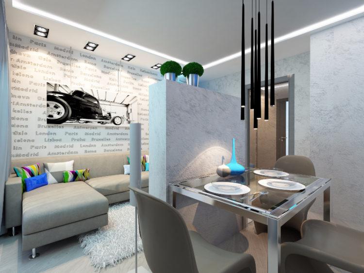 200 идей дизайна интерьера квартиры-студии 25 кв. м с фото ?