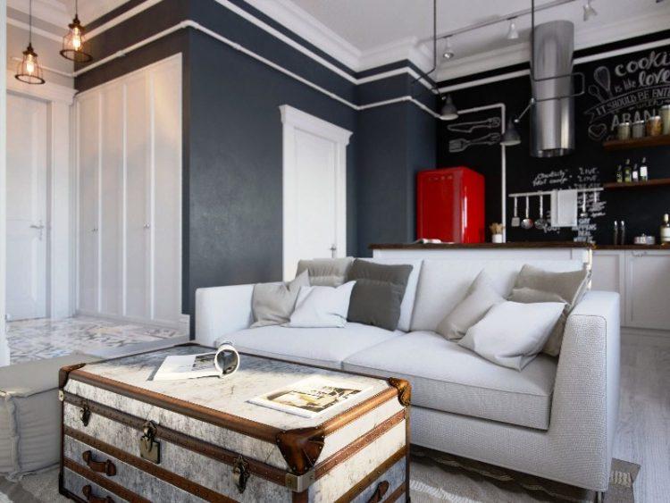 200 идей дизайна интерьера квартиры-студии 25 кв. м с фото ?