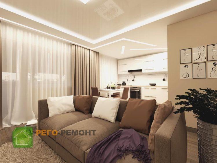 200 идей дизайна интерьера квартиры-студии 25 кв. м с фото ?