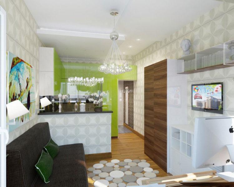 200 идей дизайна интерьера квартиры-студии 25 кв. м с фото ?