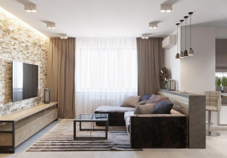 200 идей дизайна интерьера квартиры-студии 25 кв. м с фото ?